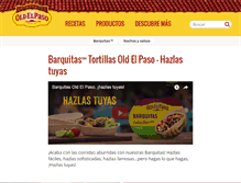 Tablet Screenshot of oldelpaso.es